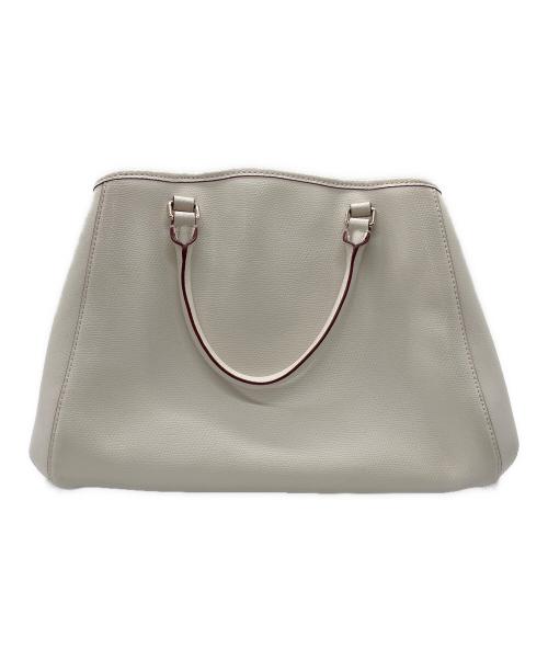 COACH（コーチ）COACH (コーチ) Flower Applique Small Margo Carryall ホワイトの古着・服飾アイテム