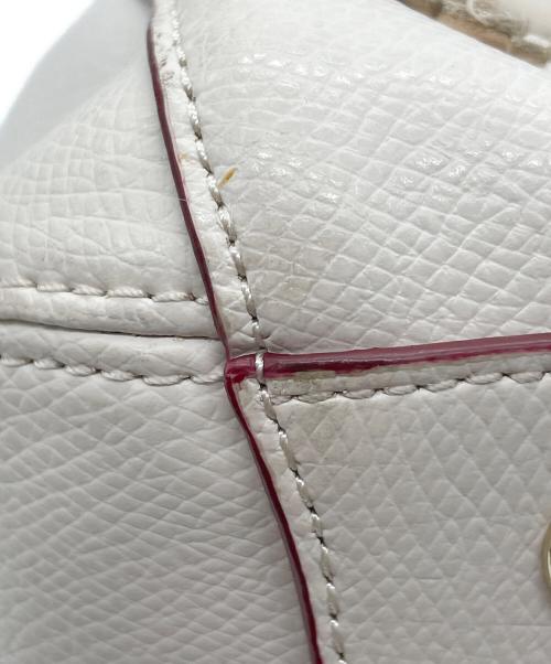 COACH（コーチ）COACH (コーチ) Flower Applique Small Margo Carryall ホワイトの古着・服飾アイテム