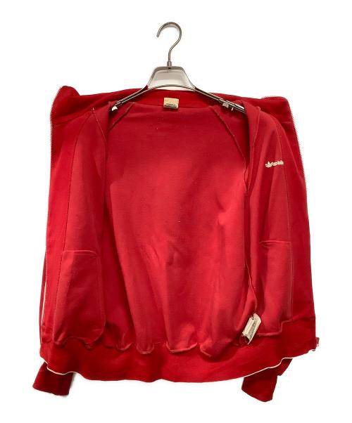 adidas（アディダス）adidas (アディダス) トラックジャケット レッド サイズ:Sの古着・服飾アイテム