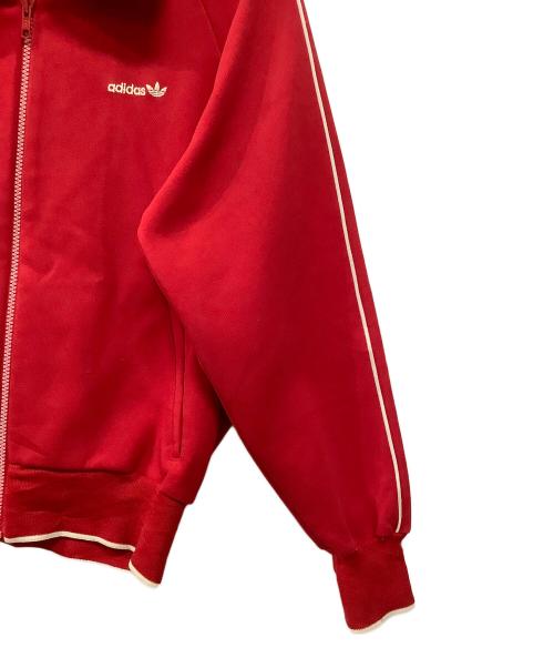adidas（アディダス）adidas (アディダス) トラックジャケット レッド サイズ:Sの古着・服飾アイテム