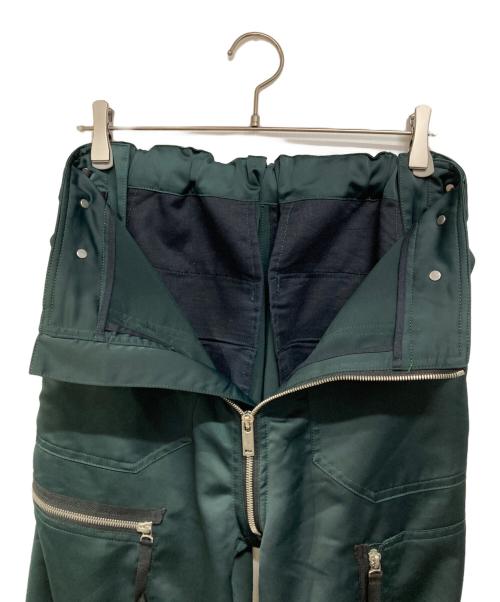 TAAKK（ターク）TAAKK (ターク) ナイロンパンツ グリーン サイズ:1の古着・服飾アイテム