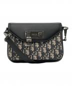 Diorディオール）の古着「オブリーク／ショルダーバッグ」｜グレー