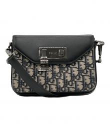 Dior（ディオール）の古着「オブリーク／ショルダーバッグ」｜グレー