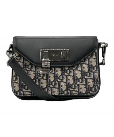 ぎ*ん様 DIOR オブリーク ショルダーバッグ 中古・古着通販】Dior (ディオール) オブリーク／ショルダーバッグ