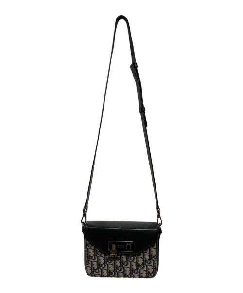 Dior（ディオール）Dior (ディオール) オブリーク／ショルダーバッグ グレーの古着・服飾アイテム