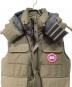 中古・古着 CANADA GOOSE (カナダグース) ダウンベスト オリーブ サイズ:M：35000円