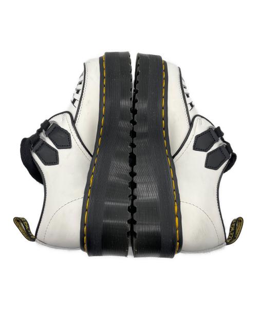 Dr.Martens（ドクターマーチン）Dr.Martens (ドクターマーチン) SIDNEY2ホール シューズ ホワイト×ブラック サイズ:UK 3の古着・服飾アイテム