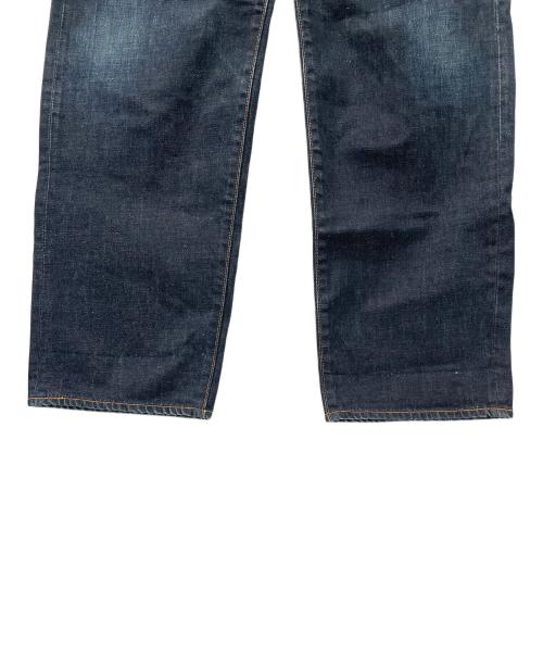 EVISU（エヴィス）EVISU (エヴィス) カモメ ペイント デニムパンツ ネイビー サイズ: W38×L35の古着・服飾アイテム