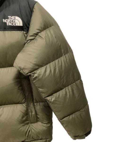 THE NORTH FACE（ザ ノース フェイス）THE NORTH FACE (ザ ノース フェイス) Nuptse Hoodie/ヌプシフーディー グリーン×ブラック サイズ:SIZE Lの古着・服飾アイテム