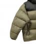 中古・古着 THE NORTH FACE (ザ ノース フェイス) Nuptse Hoodie/ヌプシフーディー グリーン×ブラック サイズ:SIZE L：32000円
