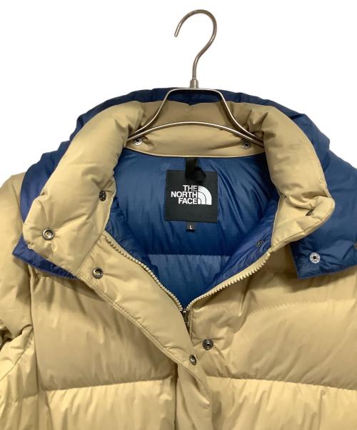 THE NORTH FACE（ザ ノース フェイス）THE NORTH FACE (ザ ノース フェイス) CAMP Sierra Shortダウンジャケット　キャンプシエラショートダウンジャケット ベージュ サイズ:Lの古着・服飾アイテム
