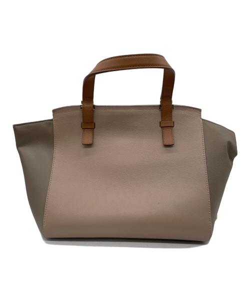 FURLA（フルラ）FURLA (フルラ) ドルチェヴィータ ハンドバッグ ブラウンの古着・服飾アイテム