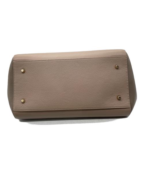 FURLA（フルラ）FURLA (フルラ) ドルチェヴィータ ハンドバッグ ブラウンの古着・服飾アイテム