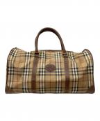 Burberry'sバーバリー）の古着「ボストンバッグ」｜ブラウン