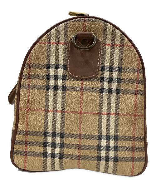 Burberry's（バーバリー）Burberry's (バーバリー) ボストンバッグ ブラウンの古着・服飾アイテム