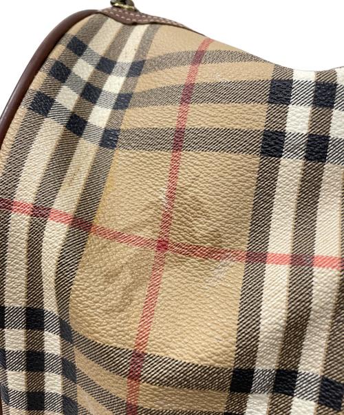 Burberry's（バーバリー）Burberry's (バーバリー) ボストンバッグ ブラウンの古着・服飾アイテム