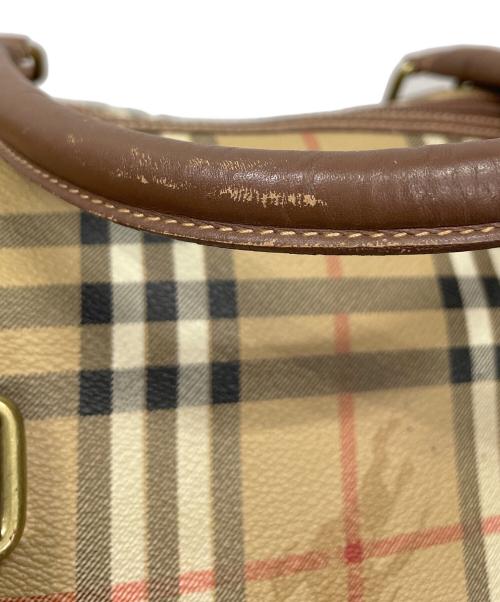 Burberry's（バーバリー）Burberry's (バーバリー) ボストンバッグ ブラウンの古着・服飾アイテム