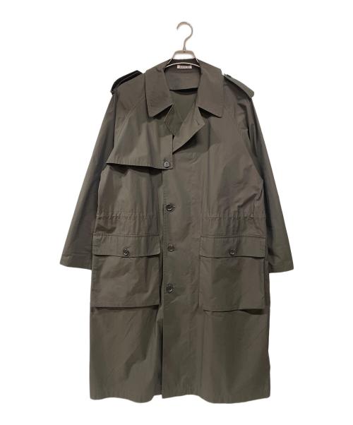 AURALEE（オーラリー）AURALEE (オーラリー) FINX NYLON CHAMBRAY FIELD COAT ダークブラウン サイズ:3の古着・服飾アイテム