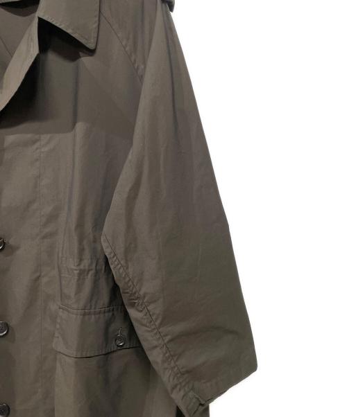 AURALEE（オーラリー）AURALEE (オーラリー) FINX NYLON CHAMBRAY FIELD COAT ダークブラウン サイズ:3の古着・服飾アイテム