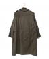AURALEE (オーラリー) FINX NYLON CHAMBRAY FIELD COAT ダークブラウン サイズ:3：18000円