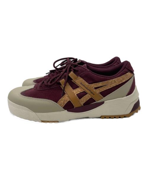 Onitsuka Tiger（オニツカタイガー）Onitsuka Tiger (オニツカタイガー) DELEGATION EX パープル×ベージュ サイズ:26.5㎝の古着・服飾アイテム