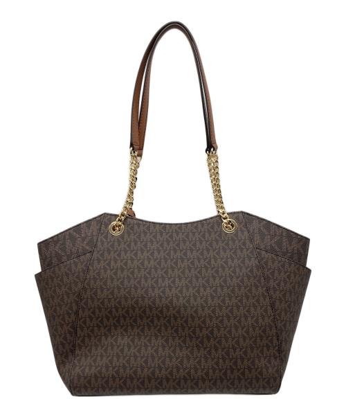 MICHAEL KORS（マイケル・コース）MICHAEL KORS (マイケル・コース) トートバッグ ブラウン 未使用品の古着・服飾アイテム