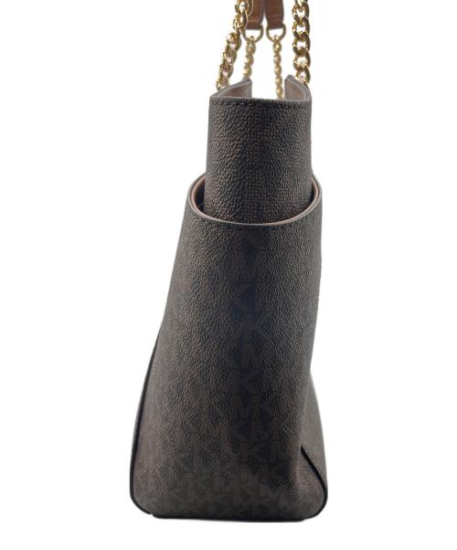 MICHAEL KORS（マイケル・コース）MICHAEL KORS (マイケル・コース) トートバッグ ブラウン 未使用品の古着・服飾アイテム