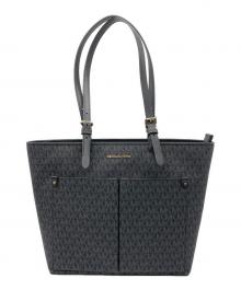 MICHAEL KORS（マイケル・コース）の古着「ジェット セット トラベル シグネチャー ハンドバッグ」｜ブラック