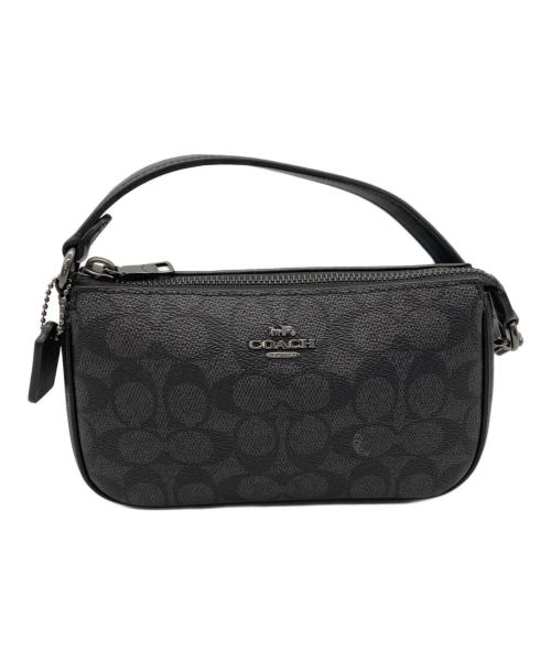COACH（コーチ）COACH (コーチ) ハンドバッグ シグネチャー ブラック 未使用品の古着・服飾アイテム