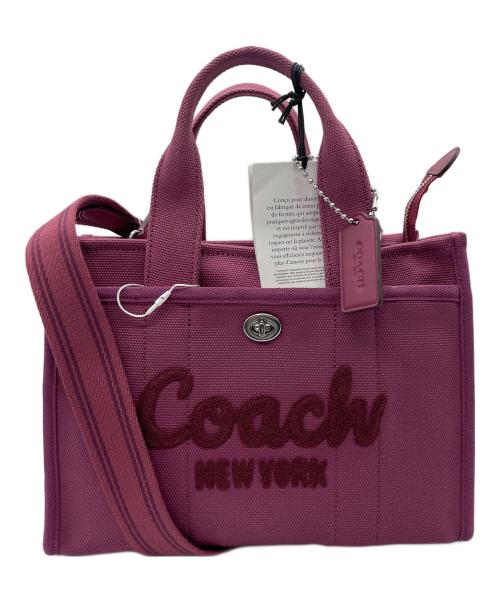 COACH（コーチ）COACH (コーチ) コーチ カーゴ トート 26 ピンク 未使用品の古着・服飾アイテム