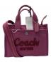 COACH（コーチ）の古着「コーチ カーゴ トート 26」｜ピンク