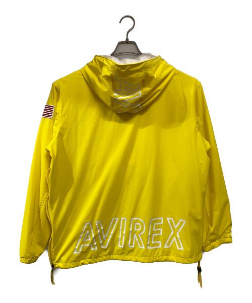AVIREX（アヴィレックス）AVIREX (アヴィレックス) アノラックパーカー イエロー サイズ:XLの古着・服飾アイテム