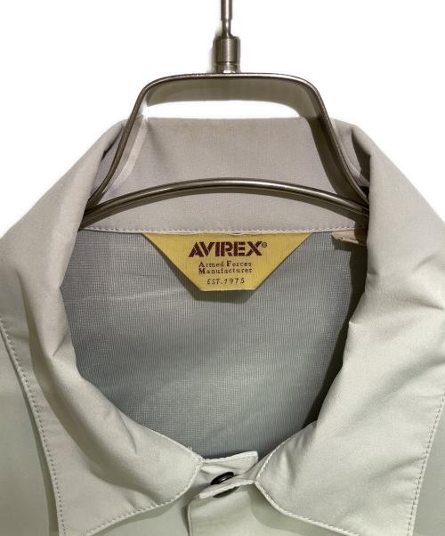 AVIREX（アヴィレックス）AVIREX (アヴィレックス) コーチジャケット ライトグレー サイズ:2XLの古着・服飾アイテム