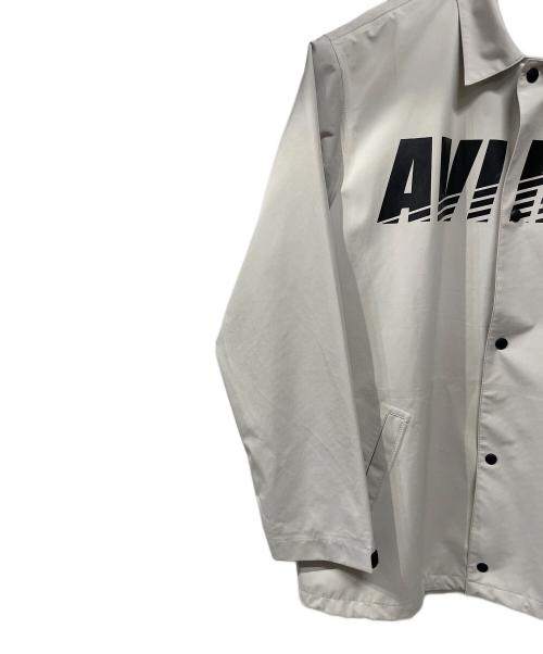 AVIREX（アヴィレックス）AVIREX (アヴィレックス) コーチジャケット ライトグレー サイズ:2XLの古着・服飾アイテム