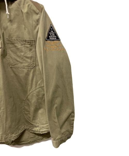 AVIREX（アヴィレックス）AVIREX (アヴィレックス) アノラックパーカー ベージュ サイズ:XLの古着・服飾アイテム