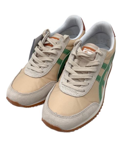 Onitsuka Tiger（オニツカタイガー）Onitsuka Tiger (オニツカタイガー) ローカットスニーカー ベージュ サイズ:23.5 未使用品の古着・服飾アイテム