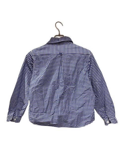 DANTON（ダントン）DANTON (ダントン) 丸襟ポケット付きプルオーバーシャツ スカイブルー サイズ:Sの古着・服飾アイテム