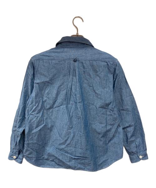 DANTON（ダントン）DANTON (ダントン) 長袖シャツ ブルー サイズ:Mの古着・服飾アイテム
