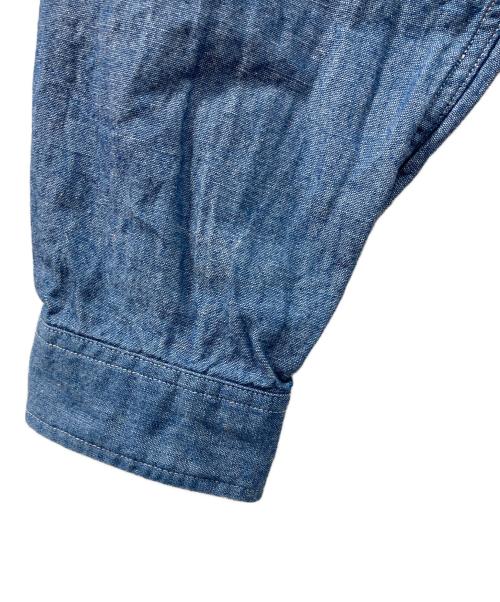 DANTON（ダントン）DANTON (ダントン) 長袖シャツ ブルー サイズ:Mの古着・服飾アイテム