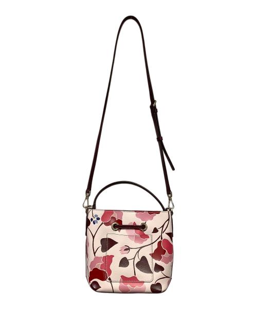 Kate Spade（ケイトスペード）Kate Spade (ケイトスペード) 2WAYショルダーバッグ レッド×ピンクの古着・服飾アイテム