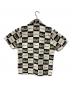 WEIRDO (ウィアード) RINGING - S/S SHIRTS ベージュ×ブラック サイズ:S 未使用品：10000円