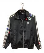 adidasアディダス）の古着「Graphics Floral Firebird Track Top」｜ブラック