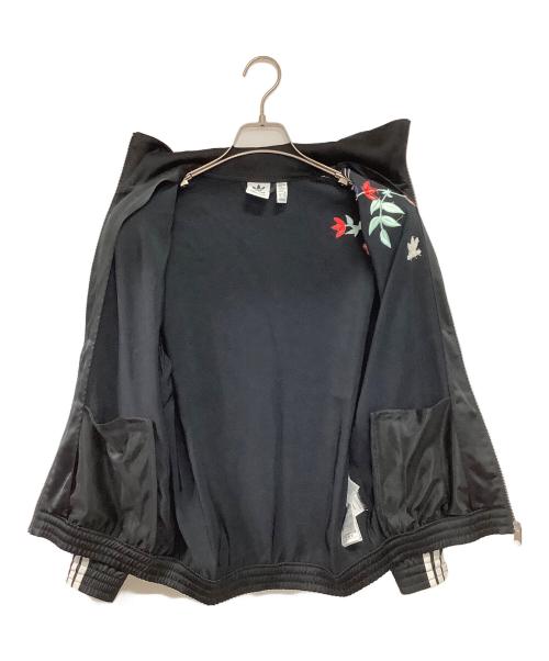 adidas（アディダス）adidas (アディダス) Graphics Floral Firebird Track Top ブラック サイズ:Mの古着・服飾アイテム