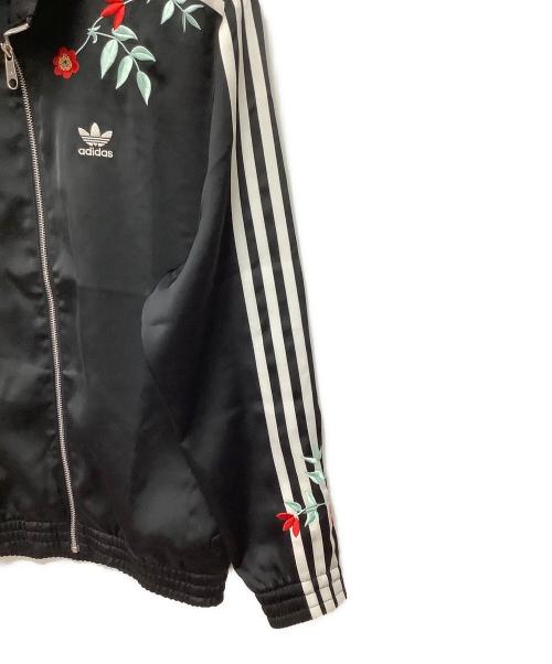 adidas（アディダス）adidas (アディダス) Graphics Floral Firebird Track Top ブラック サイズ:Mの古着・服飾アイテム