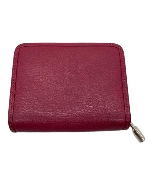 LOEWE（ロエベ）LOEWE (ロエベ) ラウンドファスナー財布 エンジの古着・服飾アイテム