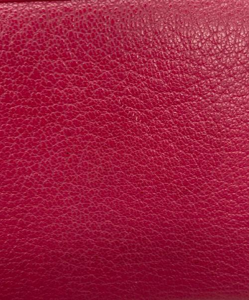 LOEWE（ロエベ）LOEWE (ロエベ) ラウンドファスナー財布 エンジの古着・服飾アイテム