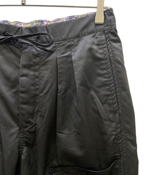 nonnative（ノンネイティブ）nonnative (ノンネイティブ) TROOPER EASY PANTS RELAX FIT POLY TWILL Cubetex® ブラック サイズ:1の古着・服飾アイテム