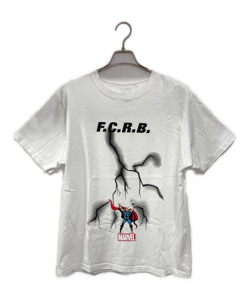 F.C.R.B.（エフシーレアルブリストル）F.C.R.B. (エフシーレアルブリストル) MARVEL (マーベル) Tシャツ ホワイト サイズ:Lの古着・服飾アイテム