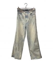 MAISON SPECIAL（メゾンスペシャル）の古着「Side Long Zip Denim」｜ブルー