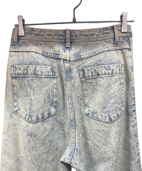 MAISON SPECIAL（メゾンスペシャル）MAISON SPECIAL (メゾンスペシャル) Side Long Zip Denim ブルー サイズ:38の古着・服飾アイテム